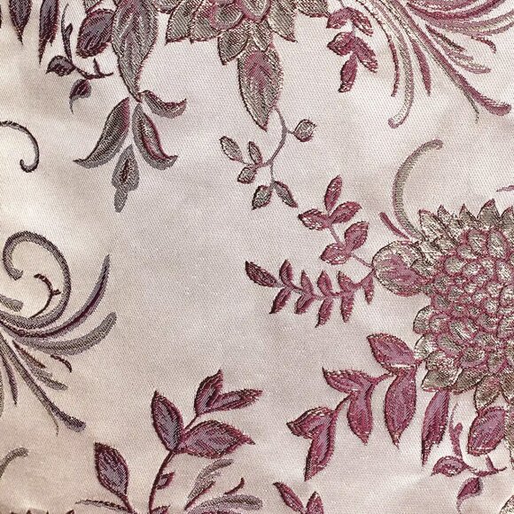 NWT Lulus Go with the Glow Metallic Purple Floral Jacquard Shift Dress - Picture 8 of 8